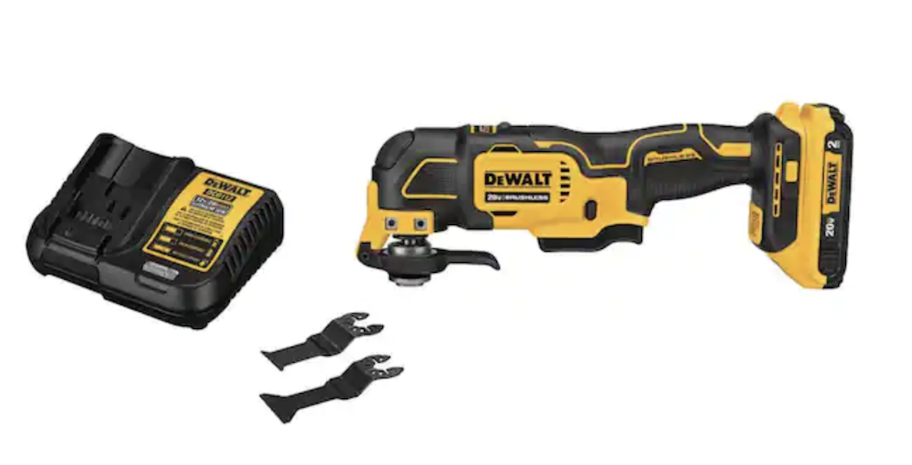 DeWalt Atomic 20V MAX Cordless Brushless Oscillating Multi Tool w/ Battery and Charger: $100 DeWalt Atomic 20V MAX Cordless Brushless Oscillating Multi Tool w/ Battery and Charger: $100