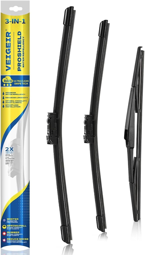 Veigier Wiper Blades 3-Pack : $14.53 Veigier Wiper Blades 3-Pack : $14.53