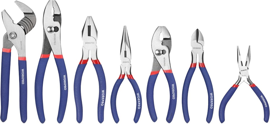 WorkPro 7-Piece Pliers Set: $16.82 WorkPro 7-Piece Pliers Set: $16.82