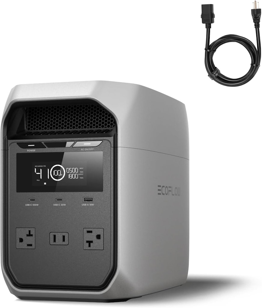 Ecoflow Delta 3 Classic 1024Wh Power Station: $398.99