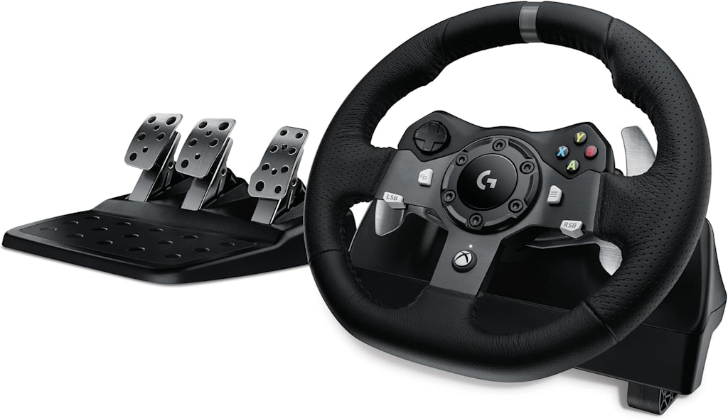 Logitech G920 Racing Wheel and Floor Pedals: $219.99 Logitech G920 Racing Wheel and Floor Pedals: $219.99