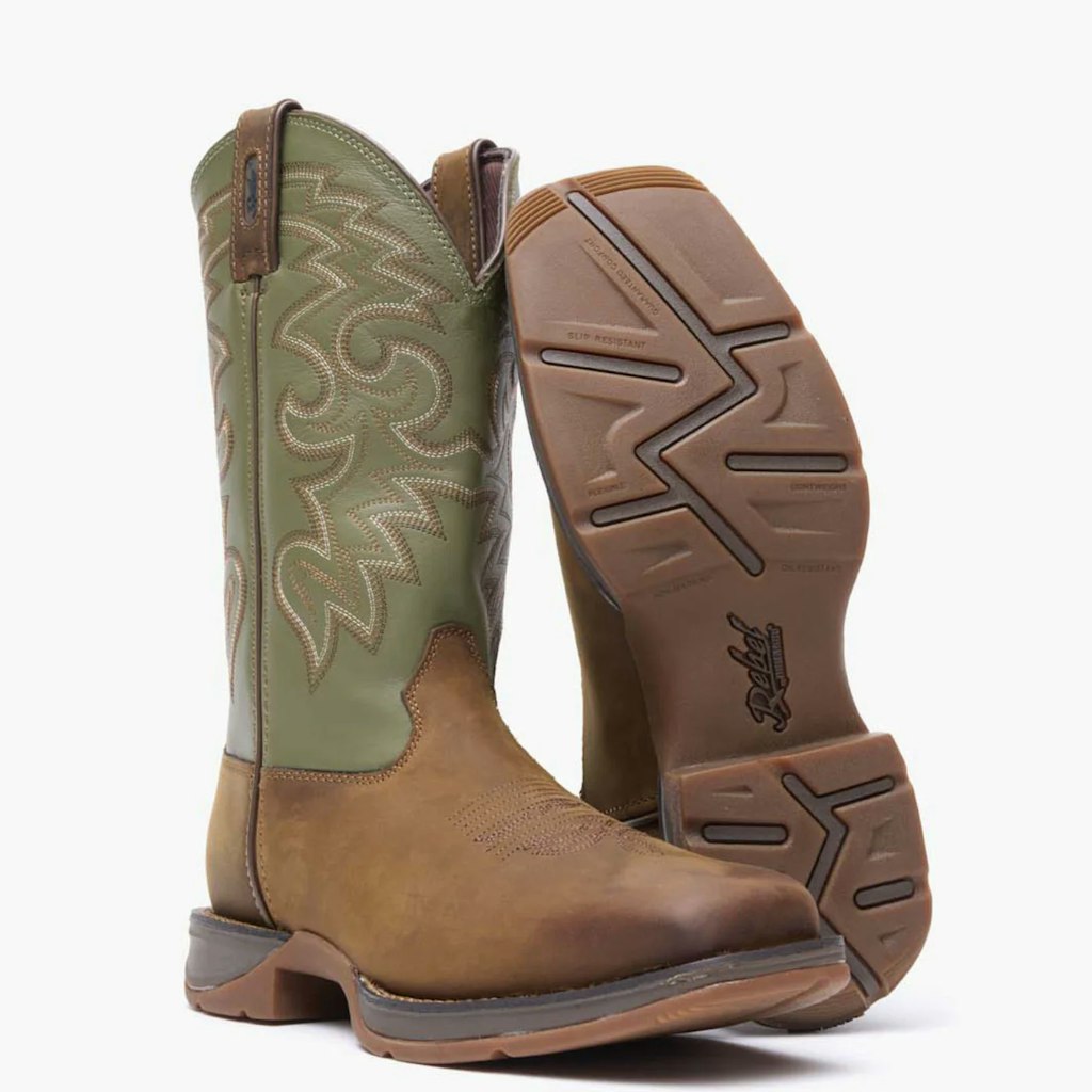 Rebel by Durango Men's Coffee & Cactus Western Boots: $79