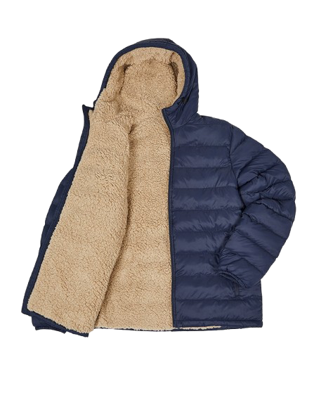 32 Degrees Men's Sherpa-Lined Hoodie Jacket: $30 32 Degrees Men's Sherpa-Lined Hoodie Jacket: $30