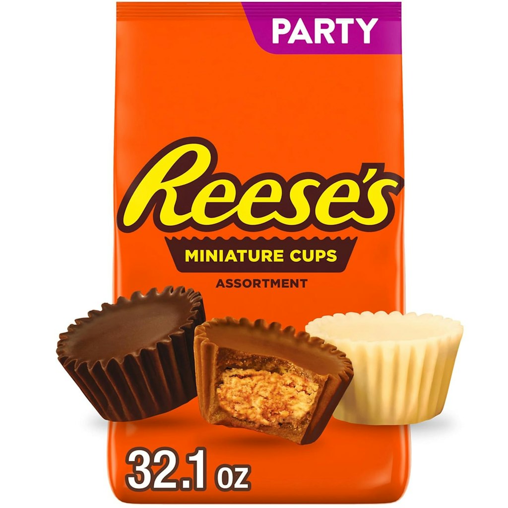 Reese's Miniature Cups Assortment 32.1-oz. Bag: $10 via Sub & Save