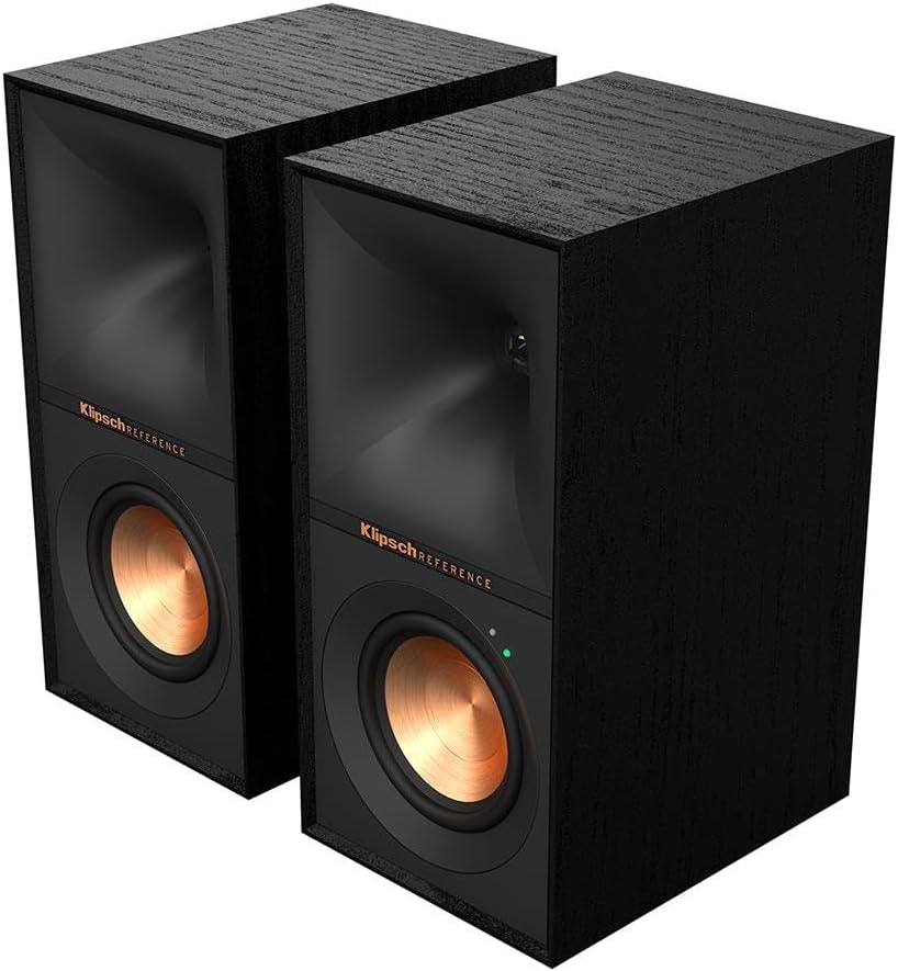 Klipsch Reference R-40PM Powered Bluetooth Bookshelf Speakers: $390 Klipsch Reference R-40PM Powered Bluetooth Bookshelf Speakers: $390