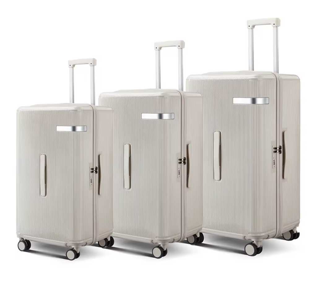 3-Piece Hardside Rolling Luggage Set: $110 3-Piece Hardside Rolling Luggage Set: $110