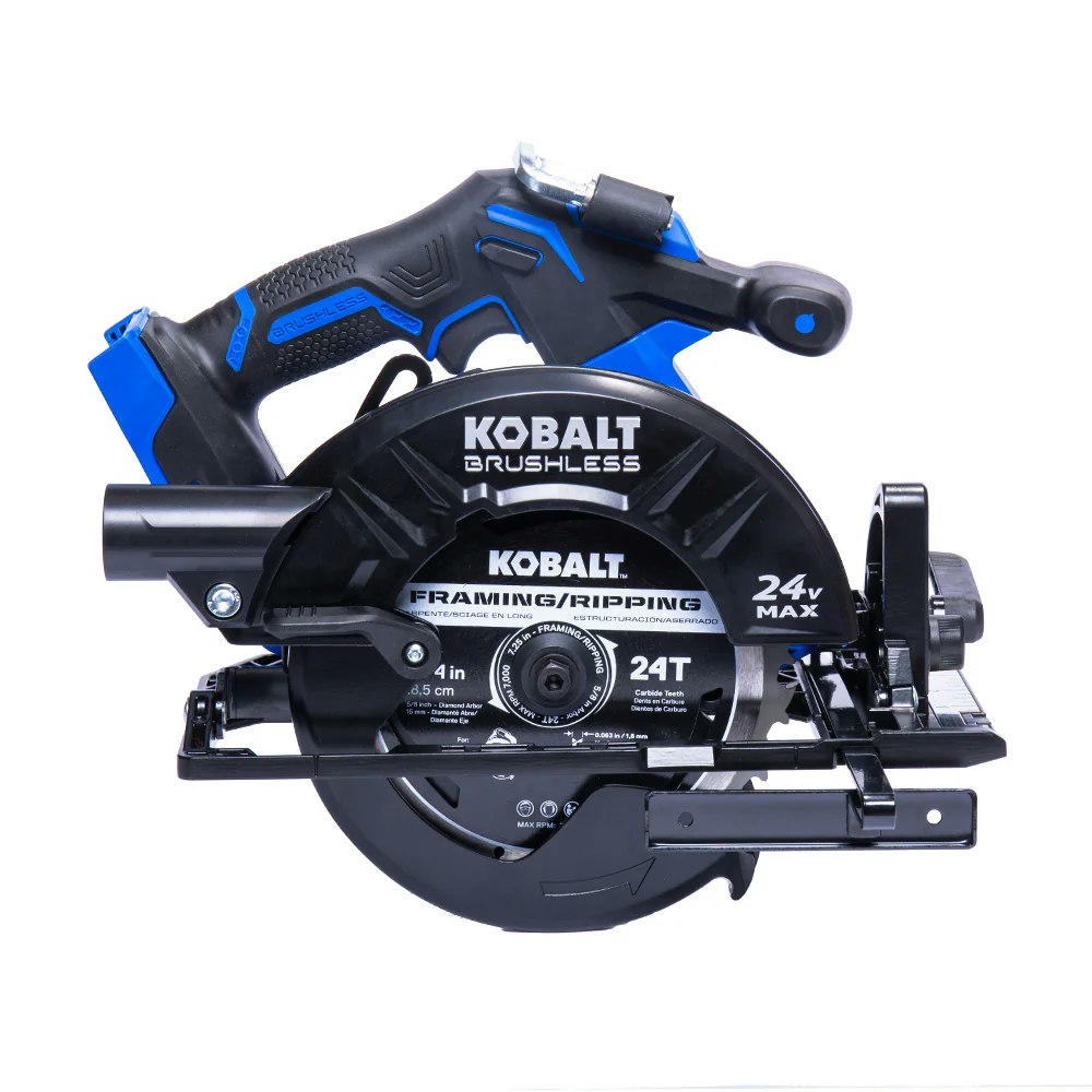 Kobalt XTR 24V Cordless Circular Saw w/ Brake (Bare Tool): $99