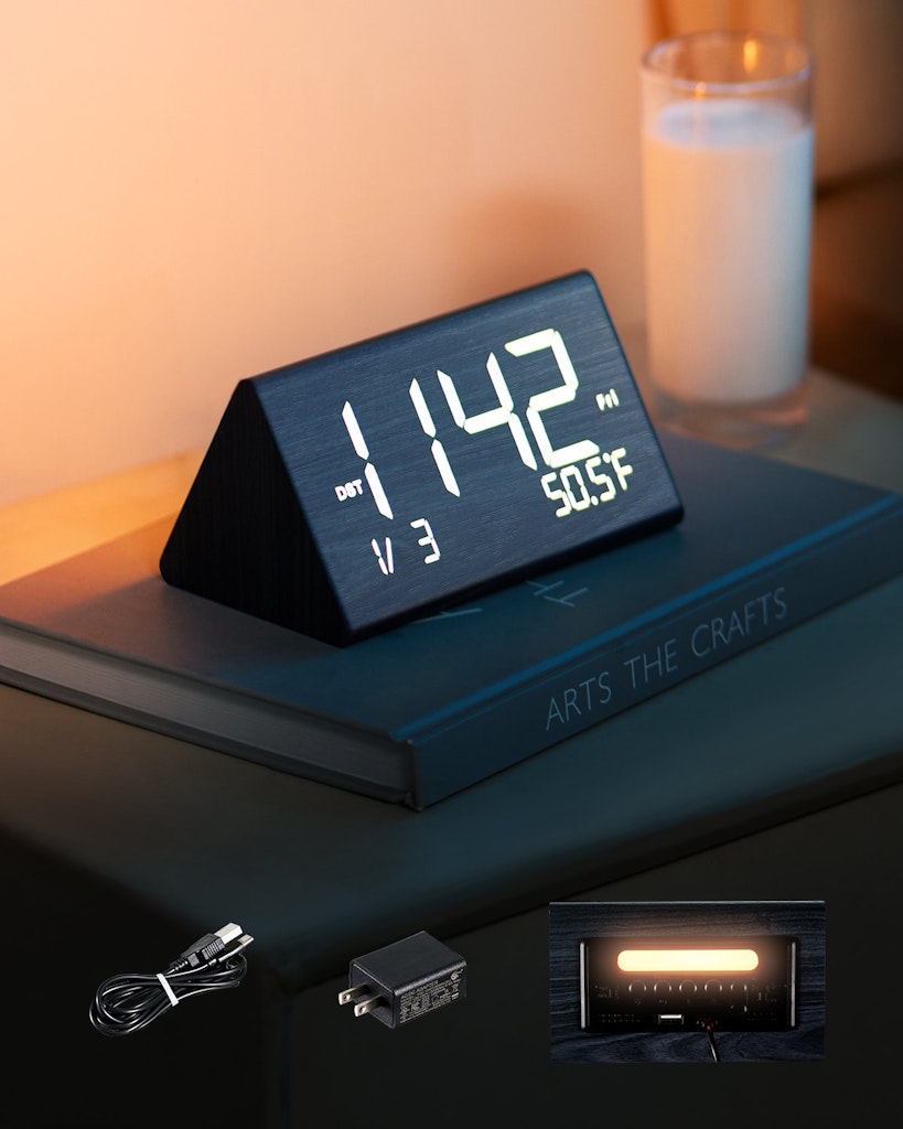 Vevor Multifunctional Digital Alarm Clock: $16 Vevor Multifunctional Digital Alarm Clock: $16