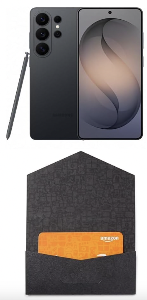 Unlocked Samsung Galaxy S26 Ultra 512GB AI Phone: $1,300 w/ $200 Amazon Gift Card Unlocked Samsung Galaxy S26 Ultra 512GB AI Phone: $1,300 w/ $200 Amazon Gift Card