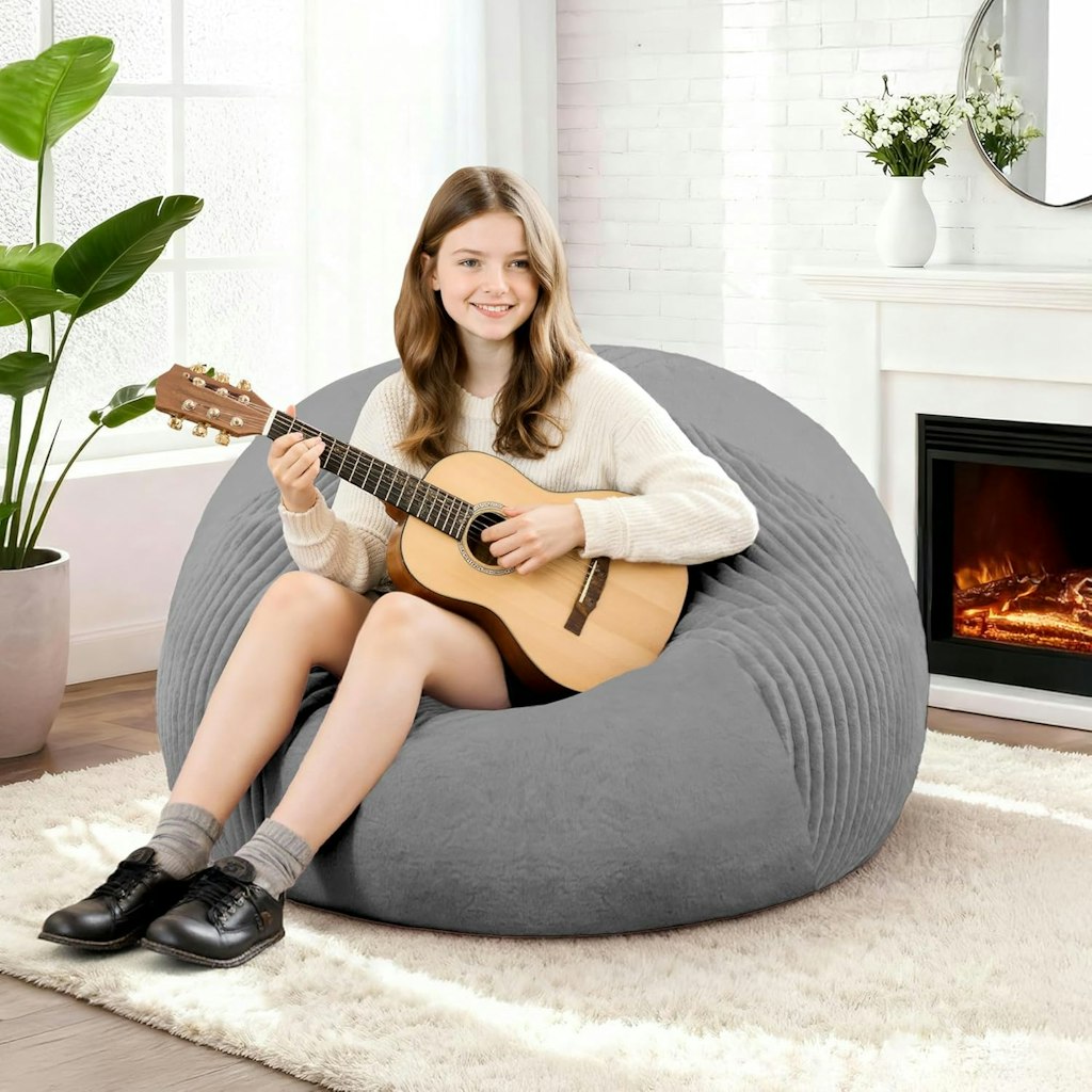 Habutway 2-Foot Teardrop Bean Bag Chair: $27.49