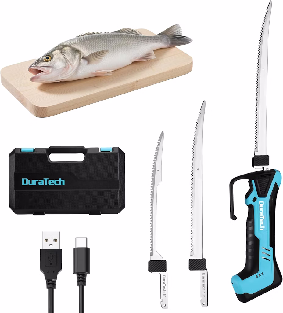 DuraTech 12V Cordless Electric Fillet Knife: $54