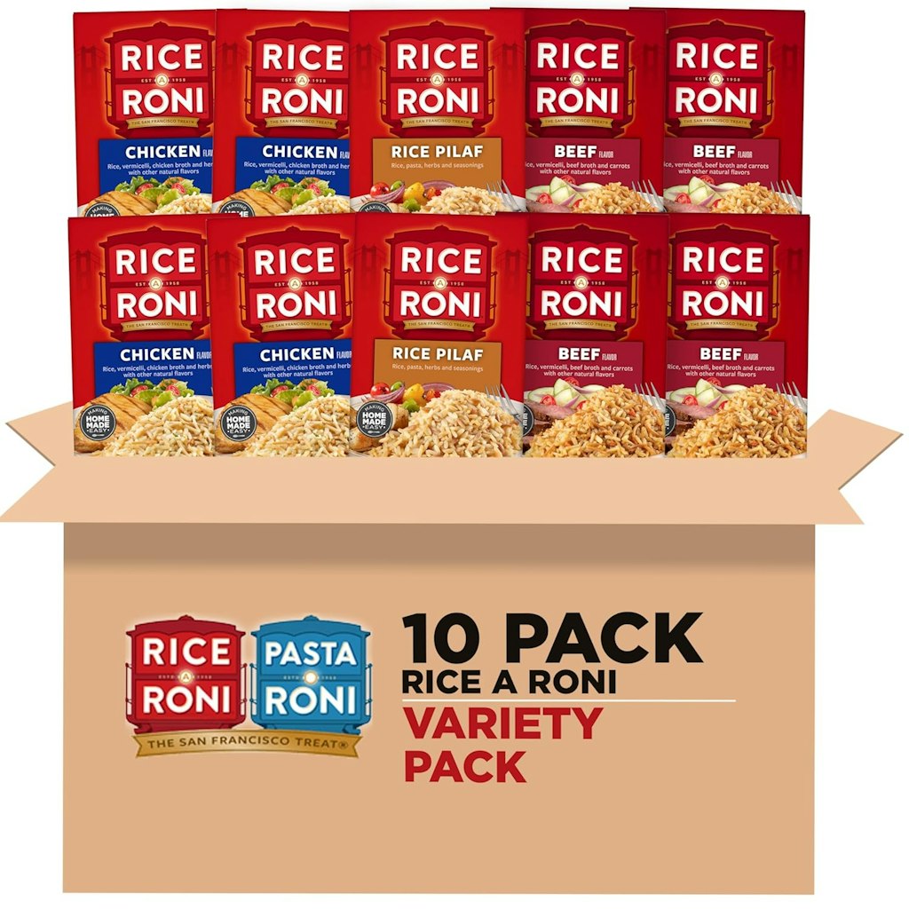 Rice-A-Roni Dinner Classics 10-Count Variety Pack: $11 via Sub & Save Rice-A-Roni Dinner Classics 10-Count Variety Pack: $11 via Sub & Save