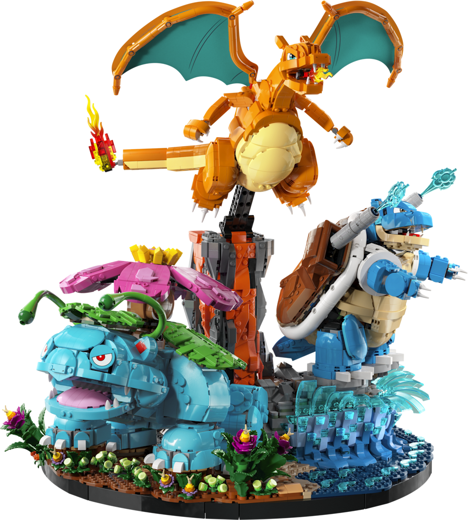 LEGO Venusaur, Charizard and Blastoise: $650 w/ gifts LEGO Venusaur, Charizard and Blastoise: $650 w/ gifts