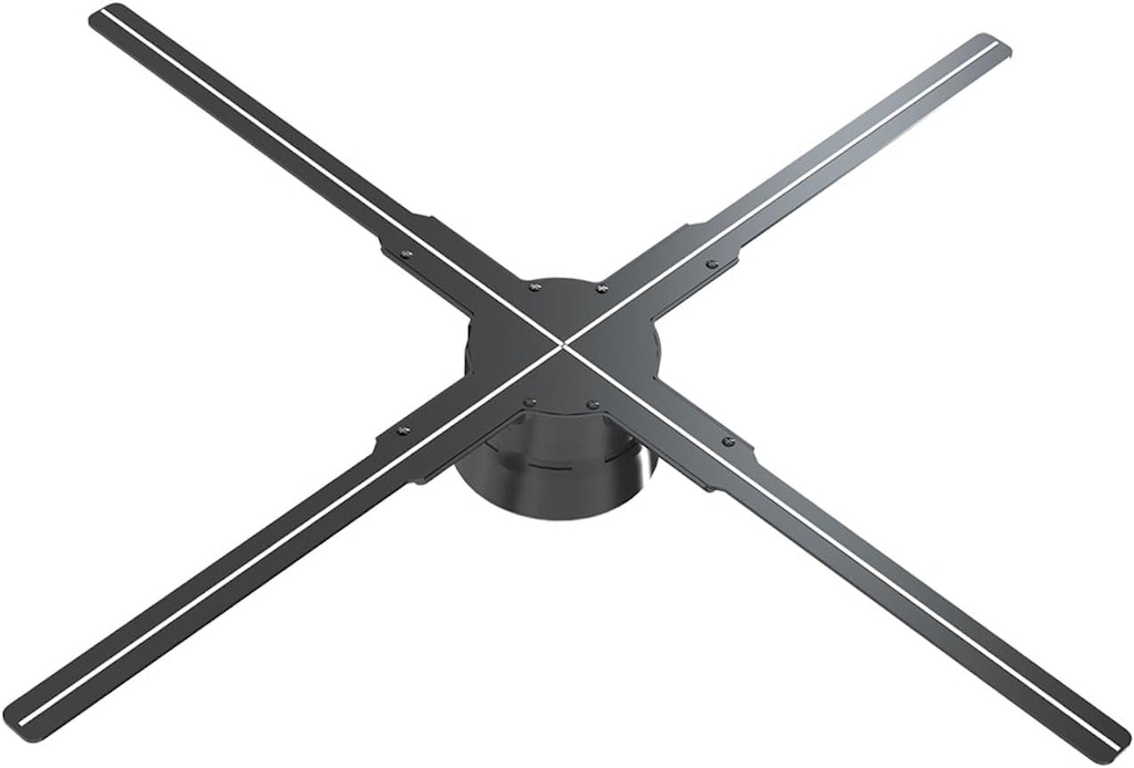 Yoldsud 20.5" 3D Hologram Projector Fan: $71.40 Yoldsud 20.5" 3D Hologram Projector Fan: $71.40