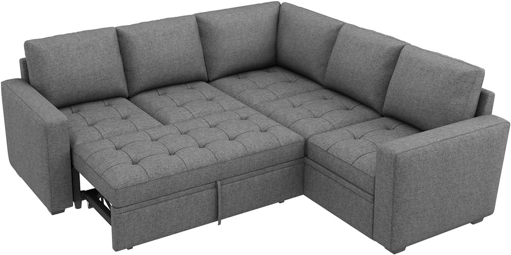 Modular Sectional Sleeper Sofa: $648