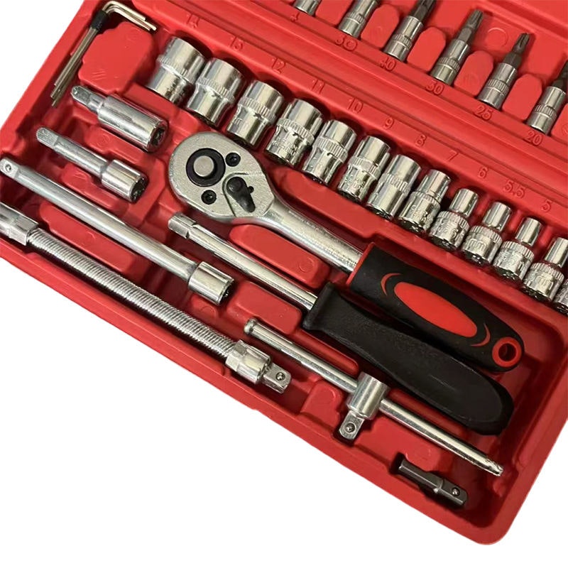 46-Piece Ratchet Wrench Tool Set: $2.61