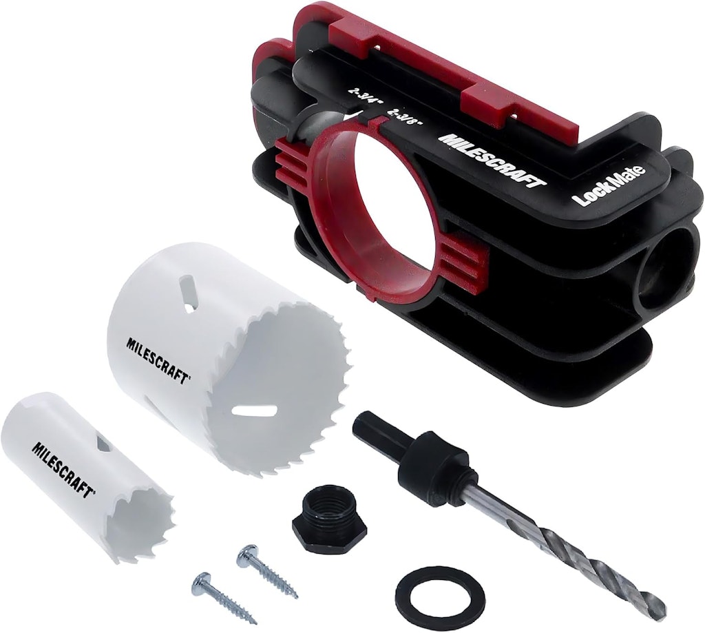 Milescraft Lock Mate Door Lock Installation Kit: $20.27
