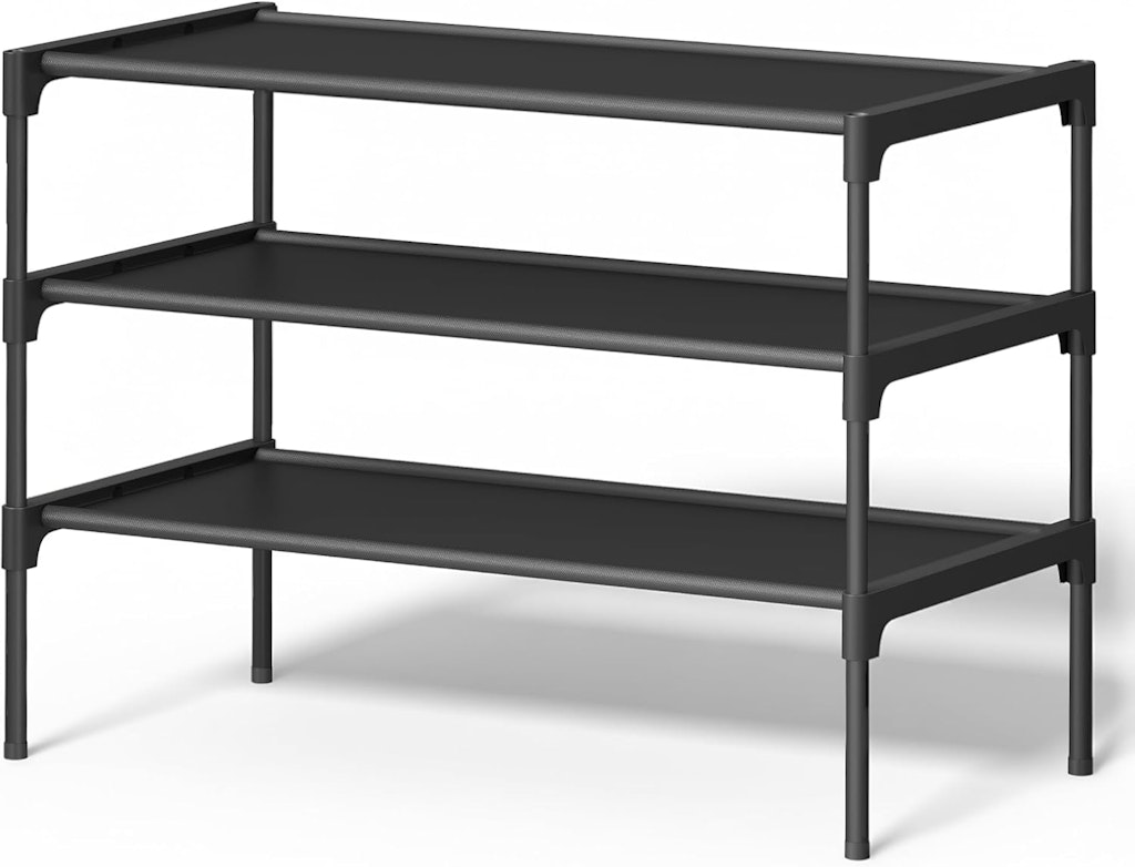 Songmics 3-Tier Compact Shoe Rack: $9 w/ Prime Songmics 3-Tier Compact Shoe Rack: $9 w/ Prime
