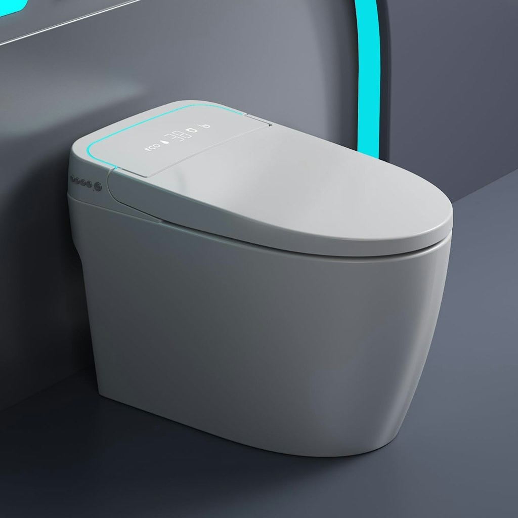 Glendan Smart Toilet w/ Heated Seat and Auto Flush: $237
