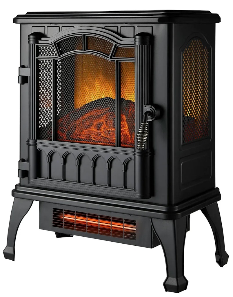 Mainstays 2-Setting 3D Electric Stove Heater: $43 Mainstays 2-Setting 3D Electric Stove Heater: $43