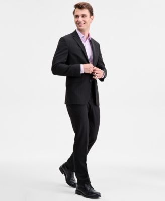 Kenneth Cole Reaction Men's Techni-Cole Slim-Fit Stretch Suit: $90