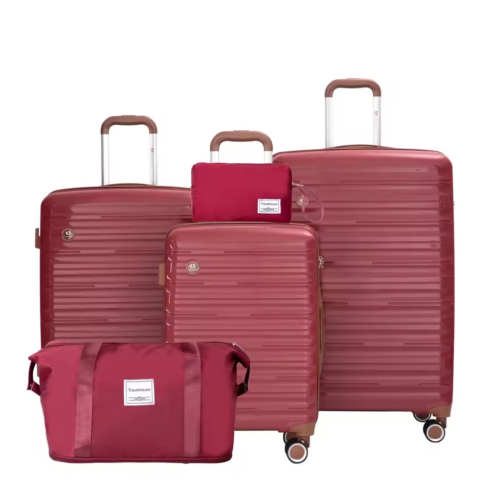 Travelhouse 5-Piece Luggage Set: $75