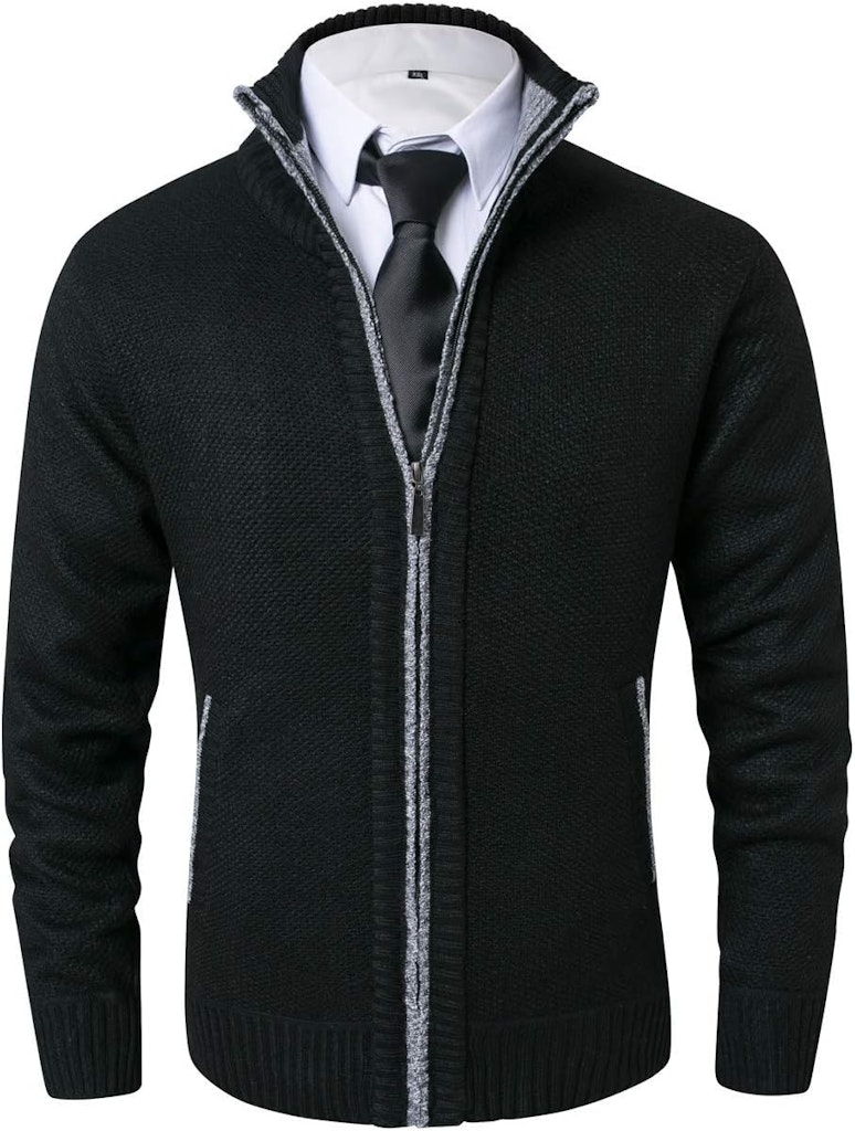 Vcansion Men's Classic Soft Knitted Cardigan Sweater: From $13.49 Vcansion Men's Classic Soft Knitted Cardigan Sweater: From $13.49