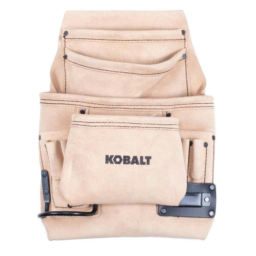 Kobalt Leather General Construction Tool Pouch: $19.98