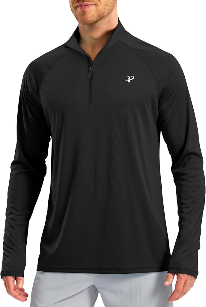Pudolla Men's Long Sleeve UV Protection Shirt: $9.99