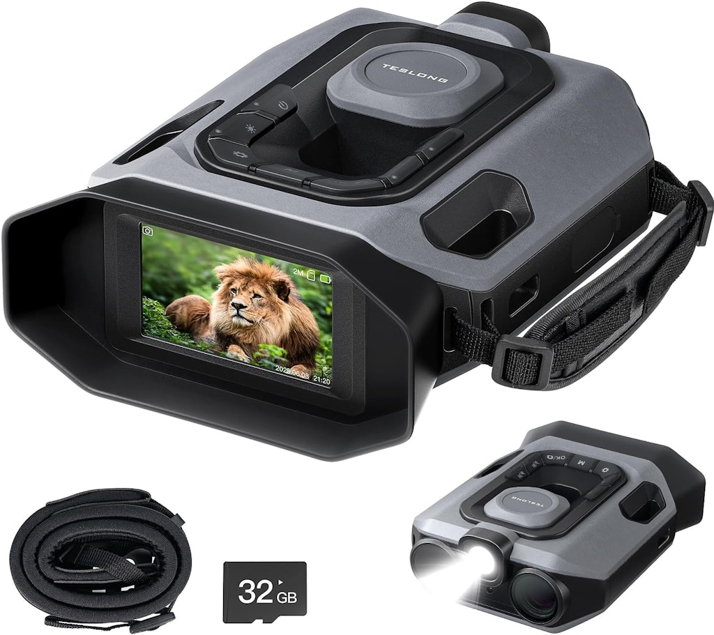 Teslong 10X Zoom Night Vision Goggles: $53.99 Teslong 10X Zoom Night Vision Goggles: $53.99