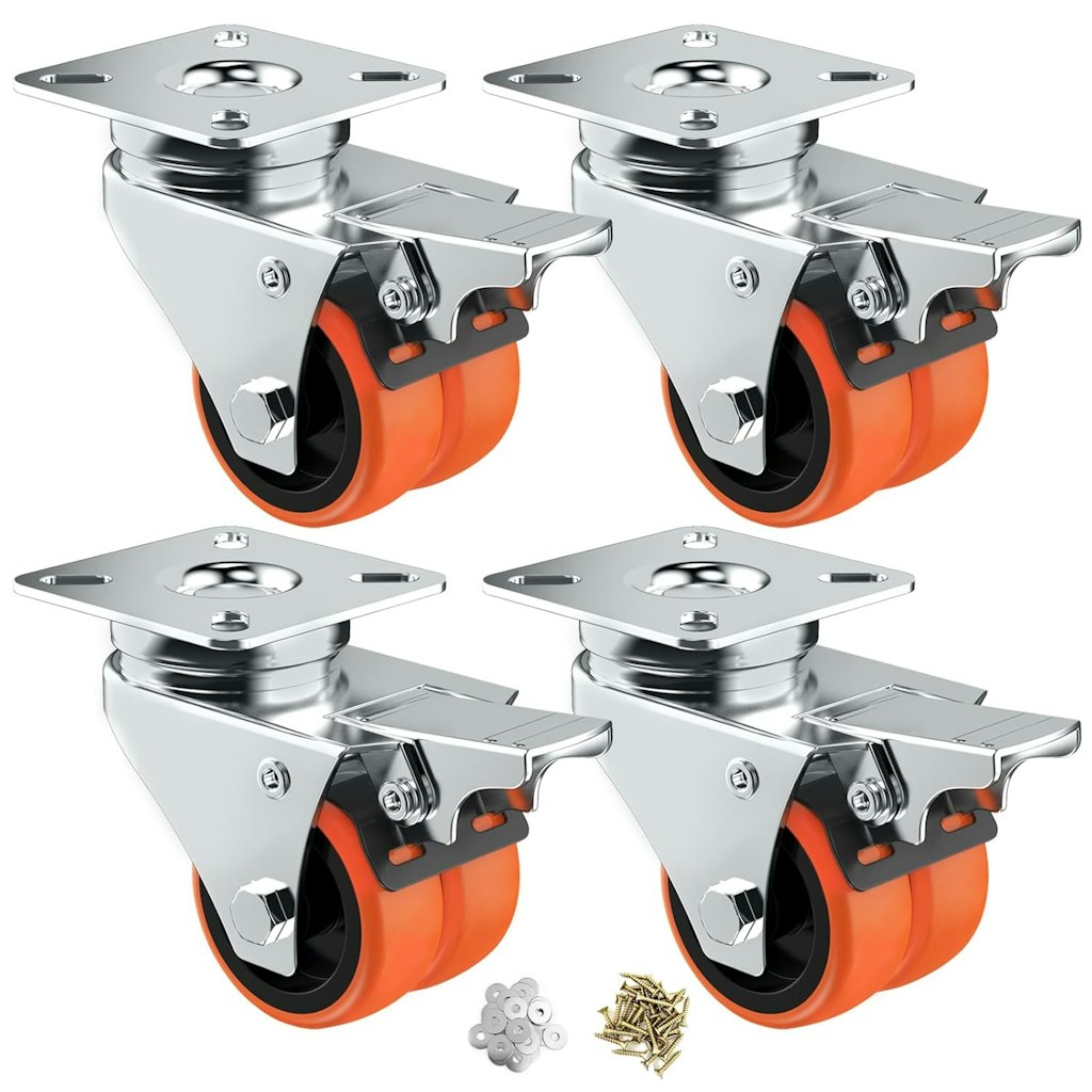 2" Casters 4-Pack: $14