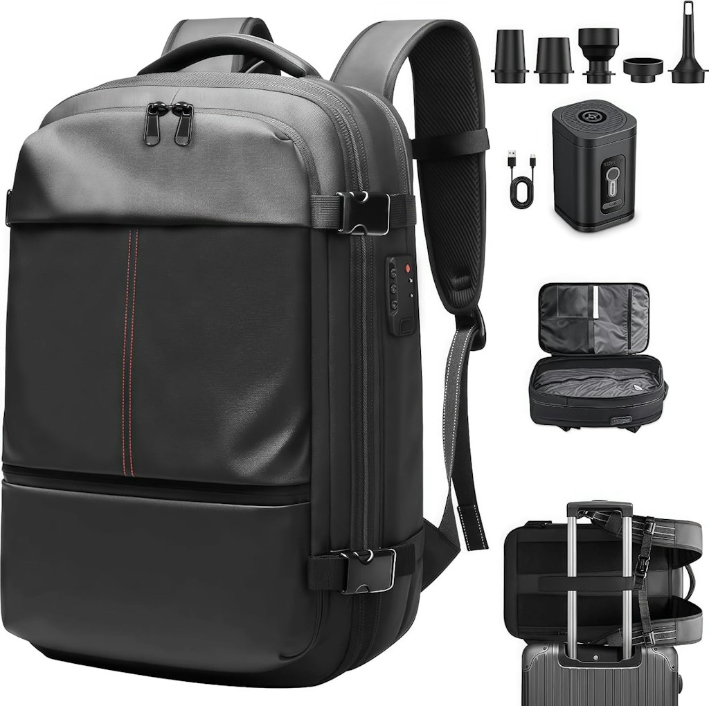 NYFEIZI Vacuum Backpack with Air Compression: $55.89