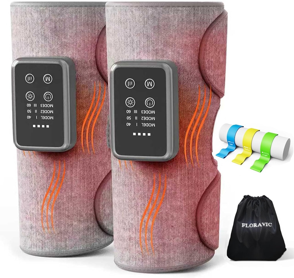 Floravic Cordless Leg Massager with Heat: $42 w/ Prime
