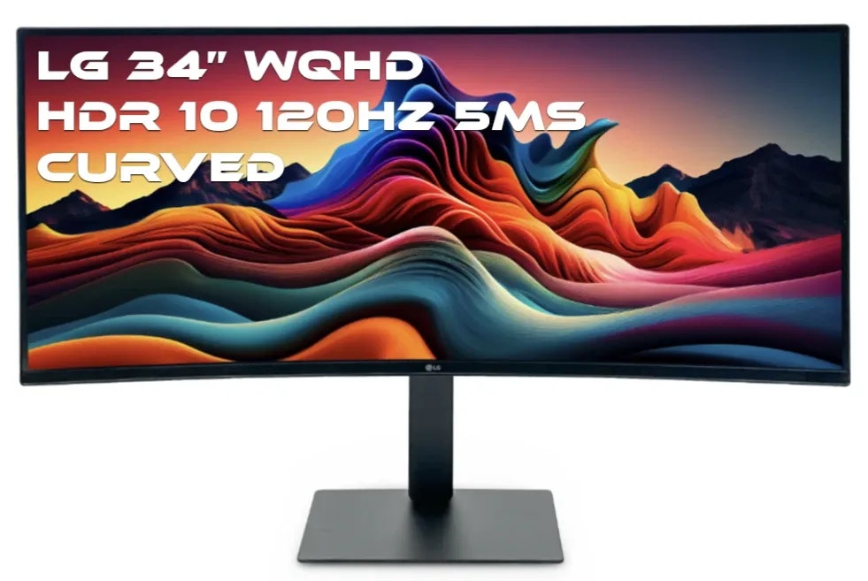 Open-box LG UltraWide 34" WQHD HDR 10 Curved Monitor: $190 Open-box LG UltraWide 34" WQHD HDR 10 Curved Monitor: $190