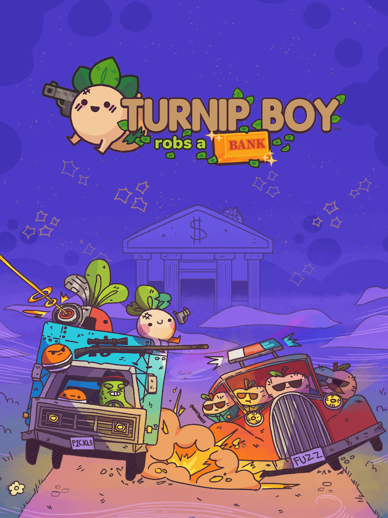 Turnip Boy Robs A Bank for PC (Epic Games): Free Turnip Boy Robs A Bank for PC (Epic Games): Free