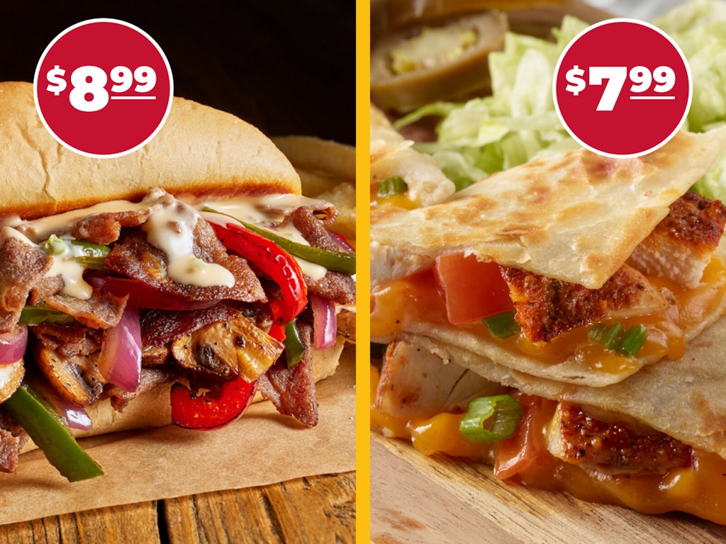 Ruby Tuesday's Friday Daily Deals: $9 Philly Cheesesteak, $8 Chicken or Quesadilla