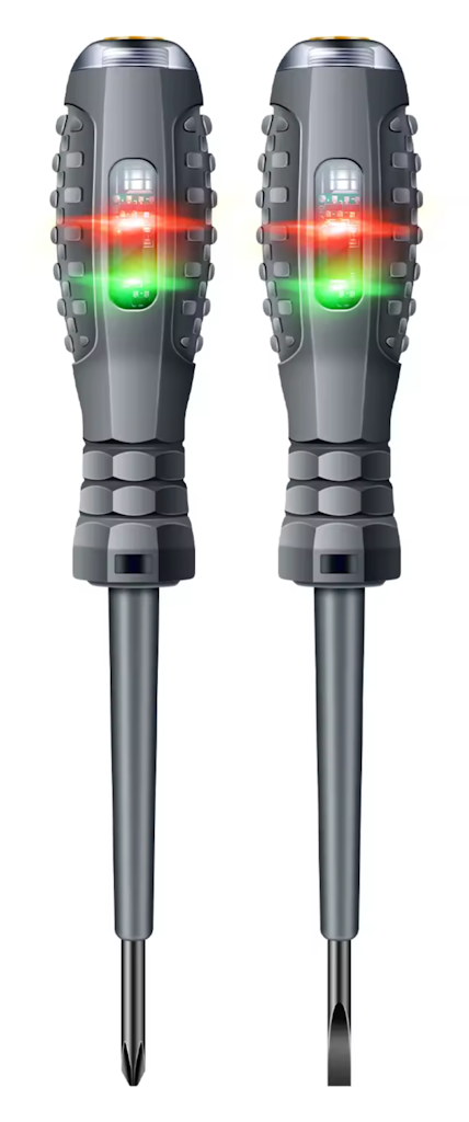 2-in-1 Voltage Tester/Screwdriver: 2 for $0.26