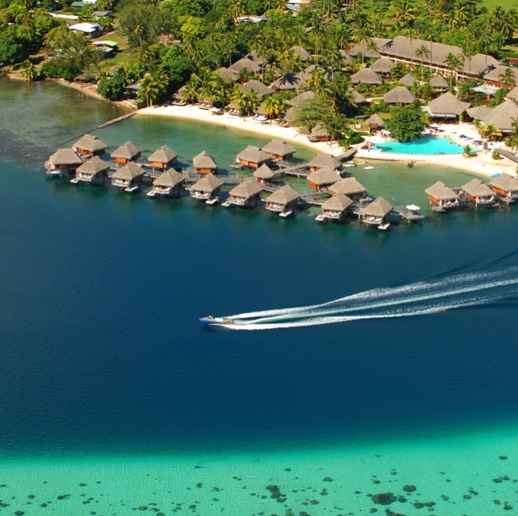 5-Night Moorea Flight & Overwater Bungalow Vacation: from $3,450 per person 5-Night Moorea Flight & Overwater Bungalow Vacation: from $3,450 per person