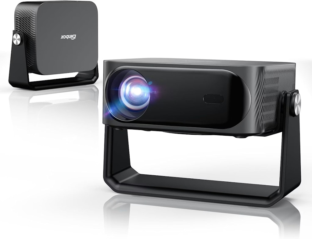iSinbox 1200 ANSI AI Movin 2.0 4K Outdoor Projector w/ Wifi and Bluetooth: $99.99 iSinbox 1200 ANSI AI Movin 2.0 4K Outdoor Projector w/ Wifi and Bluetooth: $99.99