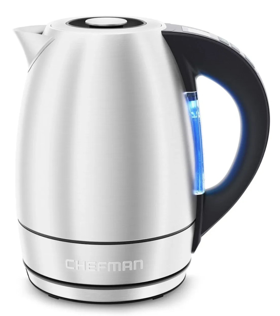 Open-box Chefman 1.8-Liter Electric Kettle: $16
