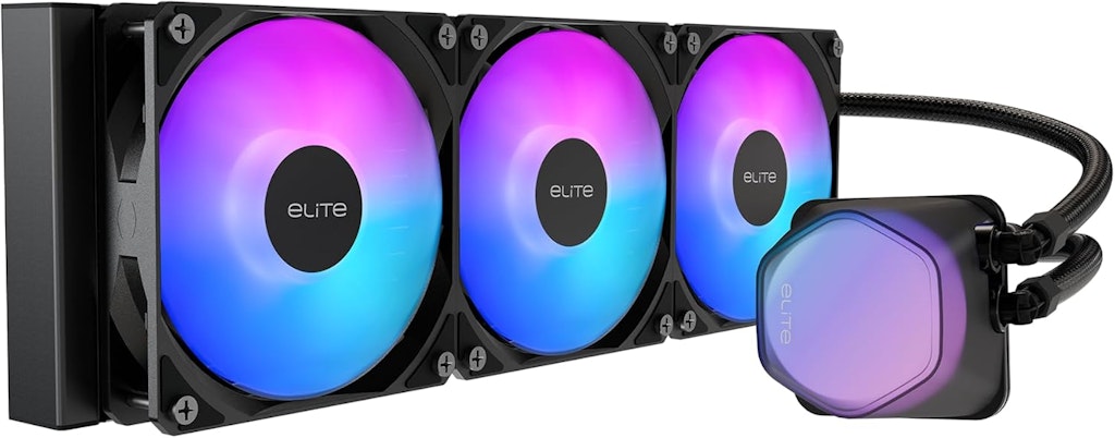Cooler Master Elite Liquid 360 CPU Cooler 360mm ARGB: $49.99 Cooler Master Elite Liquid 360 CPU Cooler 360mm ARGB: $49.99