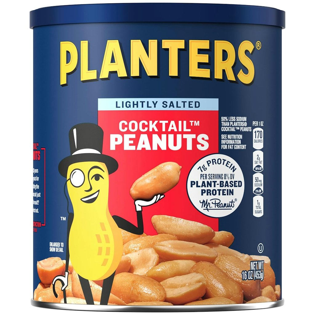 Planters Lightly Salted Cocktail Peanuts 16-oz. Jar: $2.38 via Sub & Save