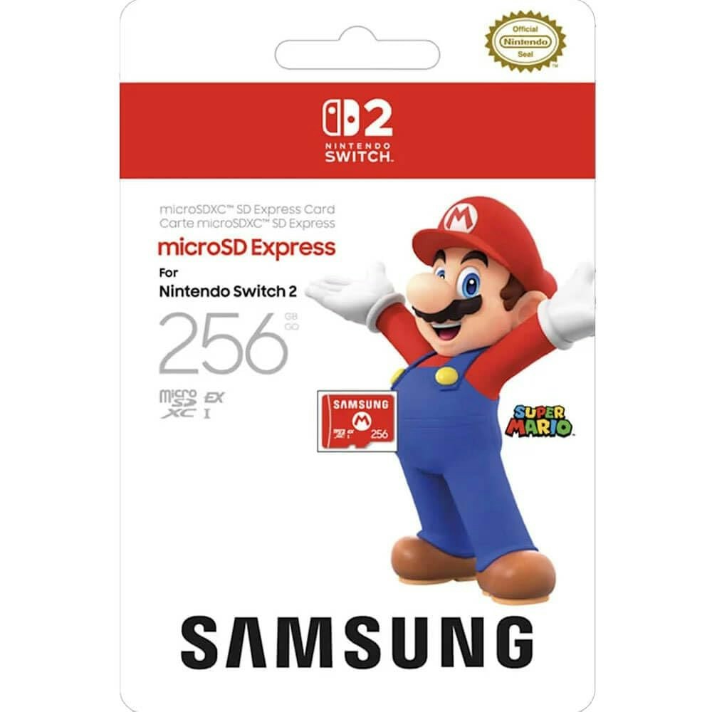 Samsung 256GB microSD Express Card for Nintendo Switch 2: $39