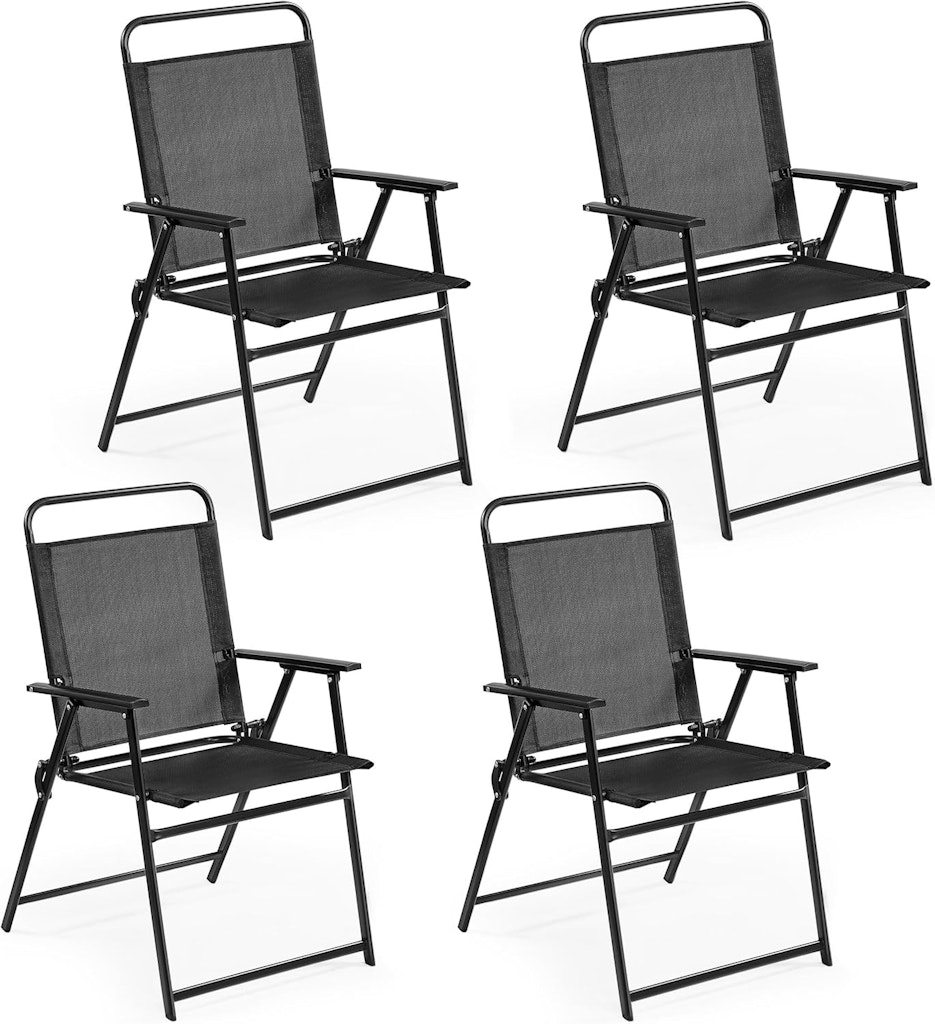 Yaheetech Outdoor Folding Patio Chairs 4-Pack: $89.99 Yaheetech Outdoor Folding Patio Chairs 4-Pack: $89.99