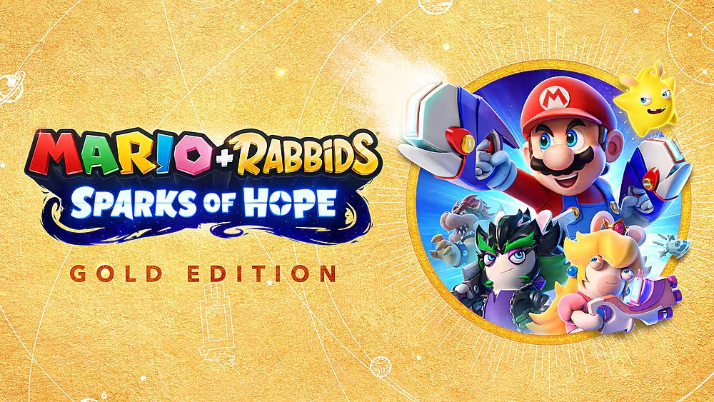  Mario + Rabbids Sparks of Hope Gold Edition for Nintendo Switch (Digital Code) : $9
