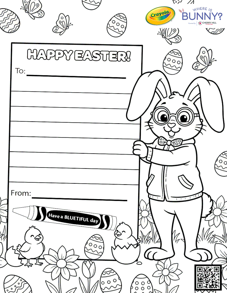 Crayola Easter Coloring Pages:  Free