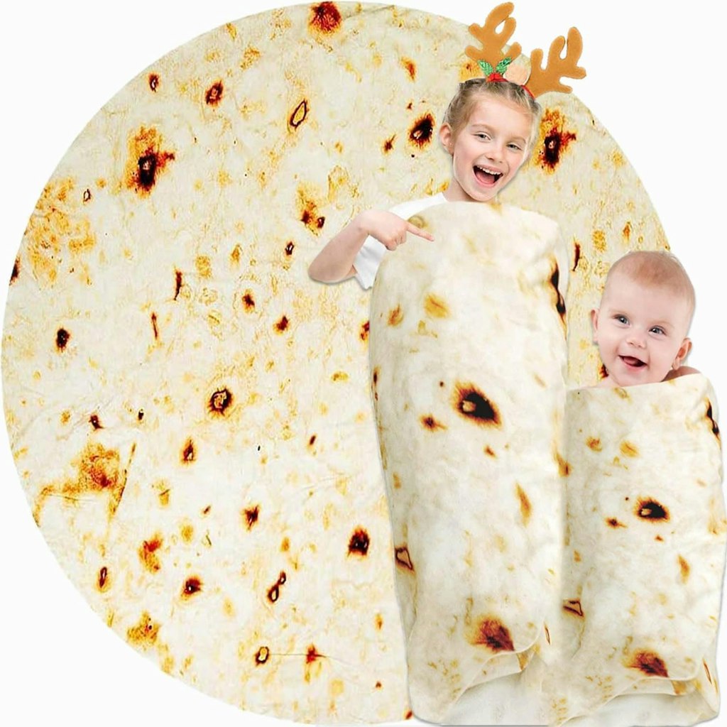 Burrito Tortilla 40" Kids' Blanket: $4.25 Burrito Tortilla 40" Kids' Blanket: $4.25