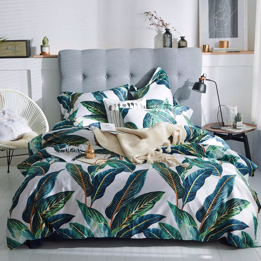 Amwan 3-Piece Tropical Queen Duvet Cover Set: $15.45 Amwan 3-Piece Tropical Queen Duvet Cover Set: $15.45