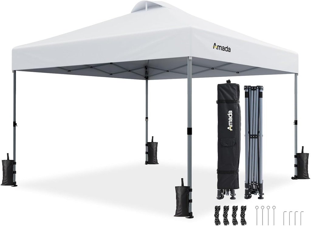 Amada 10 x 10-Foot Pop Up Canopy: $59.39 Amada 10 x 10-Foot Pop Up Canopy: $59.39