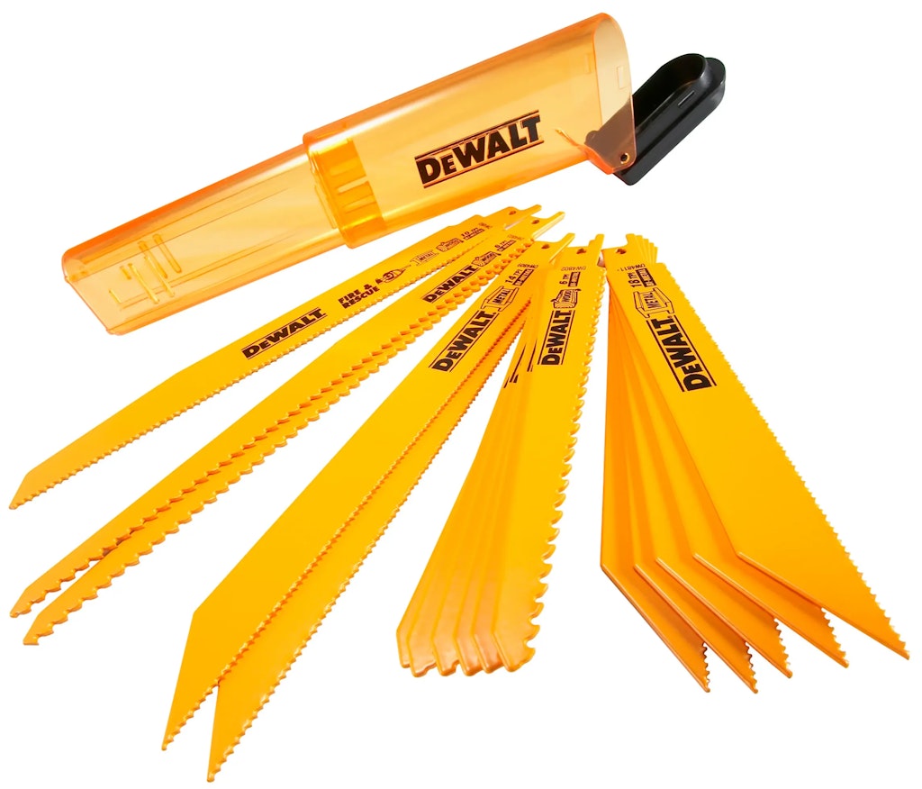DeWalt ToughCase Bi-metal Reciprocating Saw Blade 16-Pack: $19